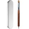 PCAORLEORS Acrylic Nail Brush with 100% Pure Mink Hair and Wooden Handle, Professional Gel French Brush for Acrylic Applying #8,10,12,14,16 (#14) view 1