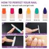 EAONE Crystal Glass Nail File with Case 3 Pack, Double-Sided Etched Fingernail Files for Natural Nails Professional Footnail Care Tool, Stocking Stuffers for Women Girls Gifts view 4