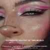Afflano Chameleon Glitter Eyeshadow Metallic Eyes Makeup, Color Changing Holographic Multichrome Eyeshadow Shimmer, Highly Pigmented Duo Chrome Minerals Eye Shadow, Sparkling Face Highlighter view 2