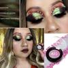 Afflano Chameleon Glitter Eyeshadow Metallic Eyes Makeup, Color Changing Holographic Multichrome Eyeshadow Shimmer, Highly Pigmented Duo Chrome Minerals Eye Shadow, Sparkling Face Highlighter view 3