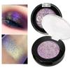 Afflano Single Purple-Gold Eyeshadow Shimmery, Duo Chrome Multichrome Eyeshadow Purple, Holographic Glitter Eye shadow, Color Change Sparkle Chameleon Eye shadow Luminizer Highlighter Makeup view 1