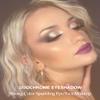 Afflano Single Purple-Gold Eyeshadow Shimmery, Duo Chrome Multichrome Eyeshadow Purple, Holographic Glitter Eye shadow, Color Change Sparkle Chameleon Eye shadow Luminizer Highlighter Makeup view 2