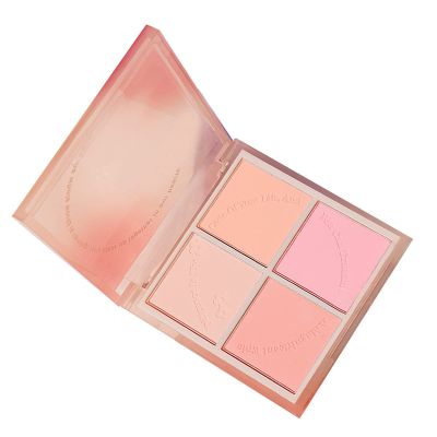 Ymiko Metallic Powder Blush Palette - Soft Pink, All-Day Wear, Velvet Finish, Face Contouring, Build-Your-Own Look