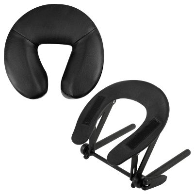 VARIPOWDER Adjustable Massage Table Face Cradle with Pillow Cushion Massage Table Bed Chair Headrest  Face Pillow Massage Platform Head Rest Cushion Cradle for Salon Home Mattress Top Massage Kit