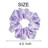 Sufermoe 12 Pcs Satin Silk Hair Scrunchies, Light Purple (4.5 Inch) Soft Hair Ties for Women and Girls - Versatile Hair Accessories for Hairstyles, Ponytails, Bows, and Bracelets view 3