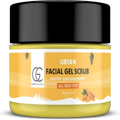 GLOWCOSMETICS Ubtan Gel Scrub-No Harmful Chemicals, Toxins,Mineral Oil, Your Skincare Regime