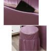 MIPOPS 4-Piece Massage Table Sheet Set, Microfiber Cotton Premium Facial Massage Table Bed Skirt, Protects Massage Table, Reuse, Machine Washable(F,190x80cm(75x31inch)) view 3