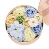 JIUYEKEW Mother's Day Beautiful Flora Scented Flower Bath Soap, DIY Soap Flower Gift Rose Box, Gift for Birthday/Valentine's Day/Teachers' Day (A2) view 1