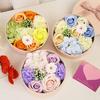 JIUYEKEW Mother's Day Beautiful Flora Scented Flower Bath Soap, DIY Soap Flower Gift Rose Box, Gift for Birthday/Valentine's Day/Teachers' Day (A2) view 4