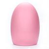KALLORY Silicone Makeup Brush Cleaning Egg Hand-held Cosmetic Tool for Effortless Brush Care Durable and Design for Home and Travel Use Pink view 3