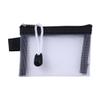 3 PCS Mesh Zipper Pouches,Mini Zipper Pouch, Small Pouch Nylon Small Mesh Coin Pouch Purse,Makeup Lipstick Cosmetic Accessories Organizer (A) view 3