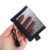 3 PCS Mesh Zipper Pouches,Mini Zipper Pouch, Small Pouch Nylon Small Mesh Coin Pouch Purse,Makeup Lipstick Cosmetic Accessories Organizer (A) view 4