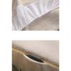 MIPOPS 4-Piece Microfiber Massage Table Sheet Set Beauty Salon Massage Table Bed Sheet Bedspread Massage Sheet SPA Bed Full Cover with Skirt(A,190x80cm(75x31inch)) view 3