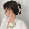 Mehayi 4 PCS Large Pearl Hair Claw Clips for Women Girls, Hair Barrette Clamps for Thick Thin Hair, Fashion Hair Accessories Headwear Styling Tools for Party Wedding view 4