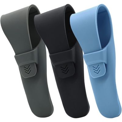 FOMIYES 3pcs Silicone Protective Covers Travel Shaver Sleeves for Manual Nordic Compact Cases for Safe Storage and