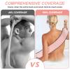dodiff Exfoliating Back Scrubber for Shower, 38 Inches Back Washer with Handles, Exfoliating Washcloth Body Exfoliator Bath Tool to Scrub Your Body Deeply for Men & Women Exfoliation (Pink) view 2