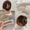Mehayi 4 PCS Large Pearl Hair Claw Clips for Women Girls, Hair Barrette Clamps for Thick Thin Hair, Fashion Hair Accessories Headwear Styling Tools for Party Wedding view 4