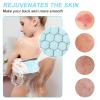 dodiff Exfoliating Back Scrubber for Shower, 38 Inches Back Washer with Handles, Exfoliating Washcloth Body Exfoliator Bath Tool to Scrub Your Body Deeply for Men & Women Exfoliation (Blue) view 3
