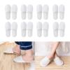 ASkinds 24 Pairs Spa Slippers, Disposable Slippers Unisex Disposable House Slippers for Hotel Home Guest Massage, White Closed Toe view 2