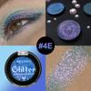 Afflano Holographic Eyeshadow Glitter, Color Change Multichrome Eyeshadow Silver Blue Shimmer Metallic Eye Makeup, Sparkling Pigment Chameleon Duo Chrome Eye shadow for Blue Eye Makeup view 2