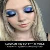 Afflano Holographic Eyeshadow Glitter, Color Change Multichrome Eyeshadow Silver Blue Shimmer Metallic Eye Makeup, Sparkling Pigment Chameleon Duo Chrome Eye shadow for Blue Eye Makeup view 4