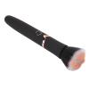Portable Waterproof Blush Makeup Brush, Loose Powder Brush, 10 Gears Vibration Electric Massage Brush Black view 3