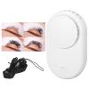 Natudeco Handheld Lash Fan Portable Eyelash Glue Dryer Bladeless Mini Rechargeable Eyelash Air Fan with 3 Adjustable Speed for Eyelash Extension Beauty Salon(White) view 3