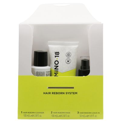Hair Reborn Kit - Hair Shampoo 100ml, Mask 100ml & Leave in Conditioner 50ml 3pc Travel Set
