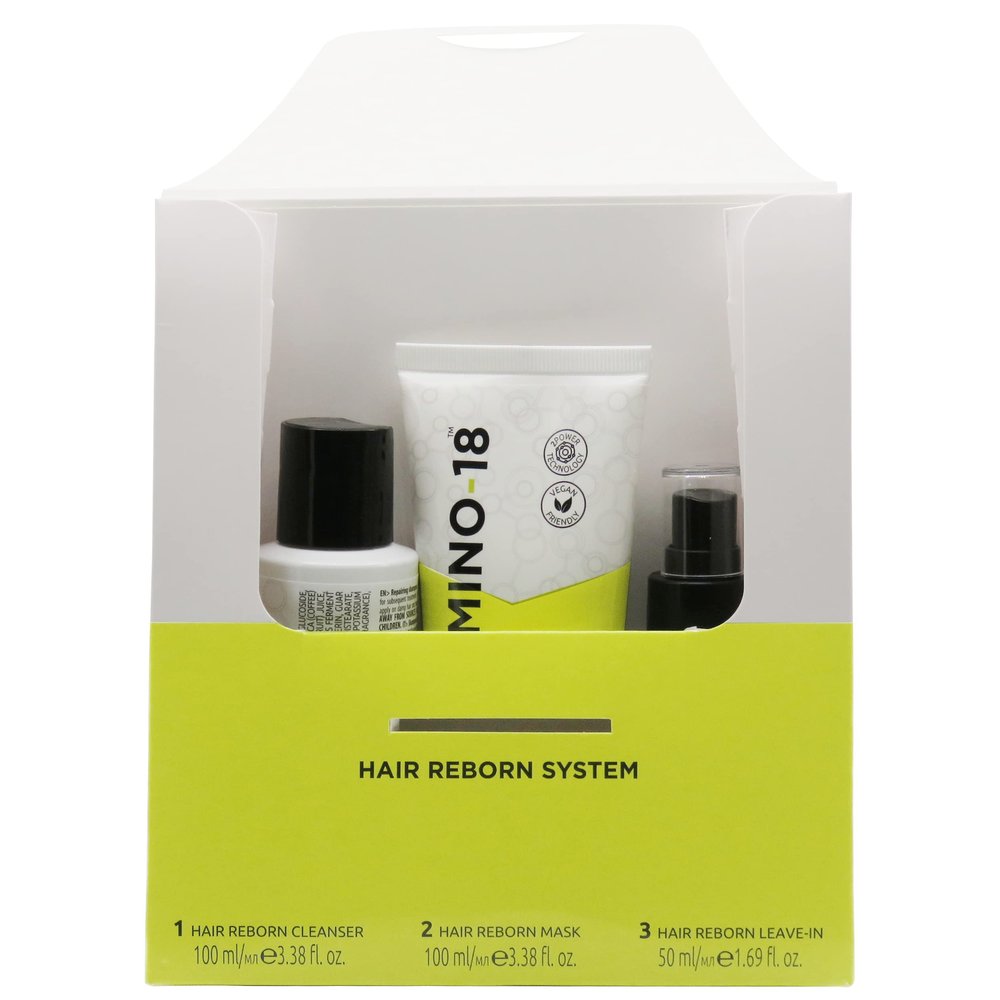 Hair Reborn Kit - Hair Shampoo 100ml, Mask 100ml & Leave in Conditioner 50ml 3pc Travel Set