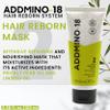 Hair Reborn Kit - Hair Shampoo 100ml, Mask 100ml & Leave in Conditioner 50ml 3pc Travel Set view 4