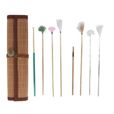 7PCS Ear Clean Kit, Ear Digging Spoon Ear Digging Goose Stick Set Ear Pick with Mat Deeply Clean Massage Relaxing Ear Wax Removal Ear Cleaning Kit