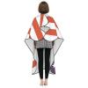 Custom American Flag Barber Barber Cape for Men Women, Personalized Text Logo Salon Haircut Cape, Customized Hair Cutting Cape Hairdressing Apron for Home Salon Barbershop view 4