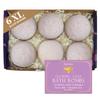 Purple Canyon Glowing Goat Natural Bath Bombs | Skin Moisturizing Goat Milk with Pink Calamine Clay for Sensitive Skin | Fragrance Free Handmade Bath Bombs for Skin Care view 1