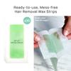 AOA Studio Instant Hair Removal Wax Strips Double Side for Women, Men 30counts view 2