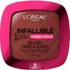 L'Oreal Paris Infallible Up to 24H Fresh Wear Soft Matte Blush, Blendable, Long-Lasting and Waterproof Cheek Make Up, Daring Rosewood 20, 0.31 Oz view 1