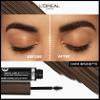 L'Oreal Paris Infallible Volumizing 24H Wear Brow Mascara, Long Lasting Eyebrow Makeup for 2X Fuller Eyebrows, 4.0 Dark Brunette, 0.13 Fl Oz view 2