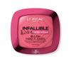 L'Oreal Paris Infallible Up to 24H Fresh Wear Soft Matte Blush, Blendable, Long-Lasting and Waterproof Cheek Make Up, Confident Pink 10, 0.31 Oz view 1