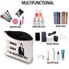G2TUP A D inspired Gift Dating A D Makeup Bag A D Fan Cosmetic Bag A Merch Zipper Travel Bag (Dating A White Bag) view 4