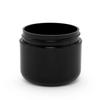 50ea - 1 Oz Black Pp Plastic Dome Jar(53mm) view 1