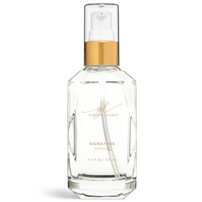 Goldie Locks Signature Hair Serum - Anti-Frizz and Humidity Control - Lightweight Shine Enhancer - Safe for Extensions and Color-Treated Hair - Protein-Free - 3.4 fl oz