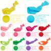 MEEDEE Rainbow Elastic Hair Ties, 100 Pack No-Crease Soft Ribbon Hair Accessories for Women, Knotted Ouchless Ponytail Holders, Yoga & Workout Styling, Versatile as Elastic Bracelets view 2