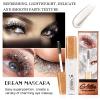 Colored Mascara: Waterproof, Long Lasting Sparkle Diamond - Smudge-proof, Lengthening, Defining, Curling, Volume - Color Glitter - Makeup Party Stage Use (#05 Black) view 2