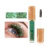MIESCHER Green Mascara for Eyelashes - Waterproof, Long Lasting, Sparkle Diamond, Smudge-proof, Lengthening, Defining, Volume Color Glitter Makeup for Party and Stage Use (#02 Green) view 1