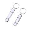 2 Pcs Multi Nail Clipper Ultra-Thin Portable Nail Cutter with Key Ring and Nail File Stainless Steel Foldable Manicure Set for Traveling, Home, Office view 1