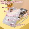 2 Sets Makeup Mixing Palette, Makeup Palette for Foundation, Stainless Steel Makeup Mixing Tray with Spatula for Mixing Eye Shadow Nail Art, Makeup Foundation Mixing Tray view 2