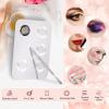 2 Sets Makeup Mixing Palette, Makeup Palette for Foundation, Stainless Steel Makeup Mixing Tray with Spatula for Mixing Eye Shadow Nail Art, Makeup Foundation Mixing Tray view 4