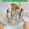 Taiuloo 360 Rotating Makeup Organizer, Lazy Susan Cosmetics Storage Turntable, Round Spinning Brush & Pen Holder, Clear Acrylic Organizer Tray for Vanity, Bathroom, Office Desk view 2