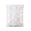 100pcs Disposable Shower Cap Elastic Mesh Shape Non-Woven Bath Hat for Eyelash Extension Clear Waterproof Hair Hat Shower Cap (Color : 100pcs) view 1