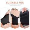 Beavorty 2pcs Adjustable Breathable Wrist Support Brace for Weightlifting Elastic Wrist Brace Thumb Support for Injury Prevention and Comfort view 3