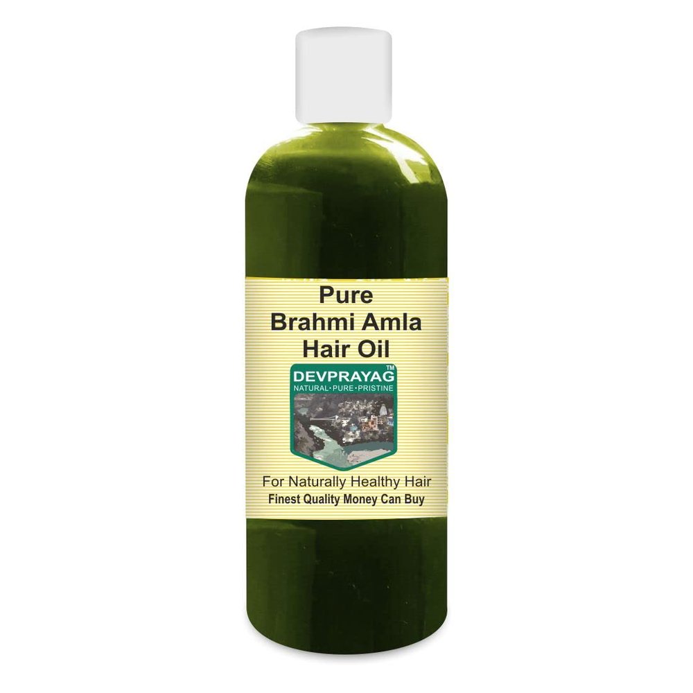 DEVPRAYAG Pure Brahmi Amla Hair Oil 200ml (6.76 oz)
